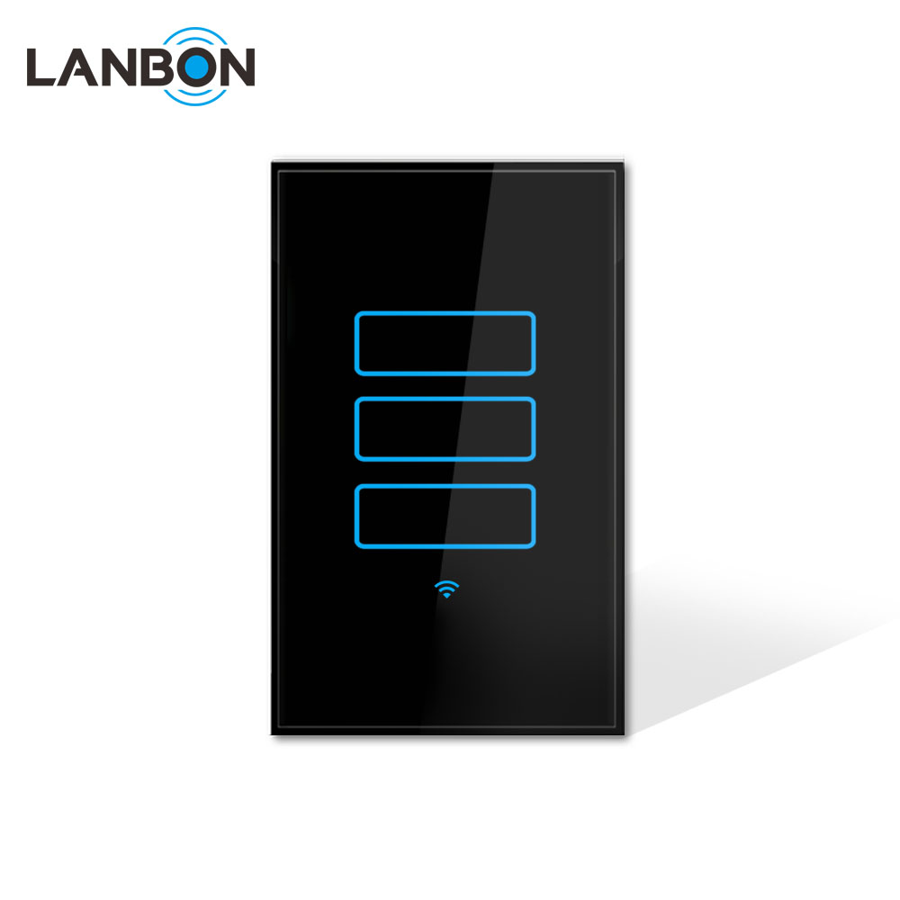 L6 3 Gang WIFI Smart Switch(Rectangular)